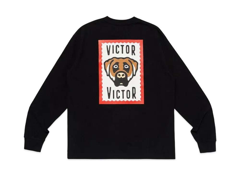 Victor Victor Worldwide L/S T-Shirt "Black"