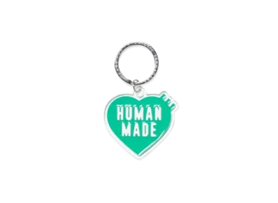 HUMAN MADE 25S/S Heart Keyring "Green"