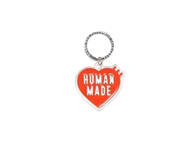 HUMAN MADE 25S/S Heart Keyring "Orange"