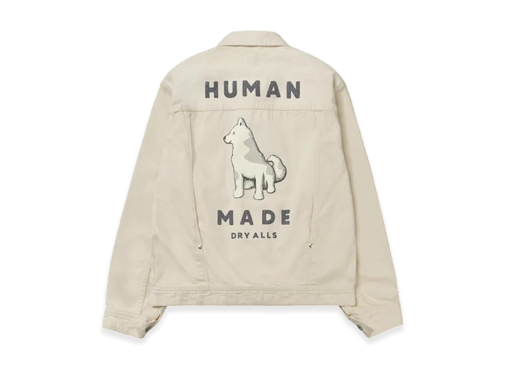 HUMAN MADE x Kaws Work Jacket Seoul Store Exclusive "White"