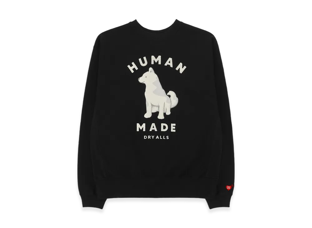 HUMAN MADE x Kaws Sweatshirt #2 Seoul Store Exclusive "Black"