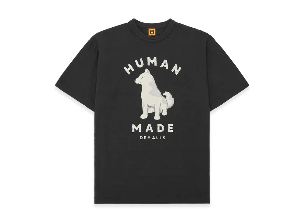 HUMAN MADE x Kaws Graphic T-Shirt Seoul Store Exclusive "Black"