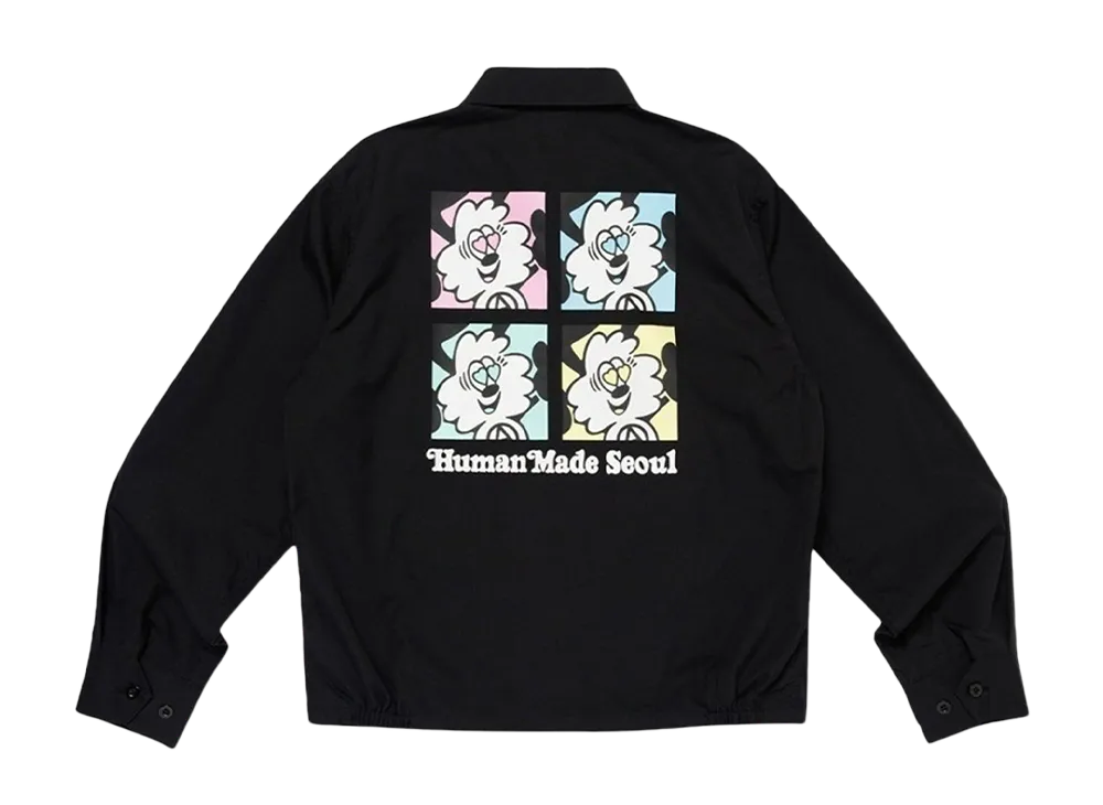 HUMAN MADE x Verdy Drizzler Jacket Seoul Store Exclusive "Black"