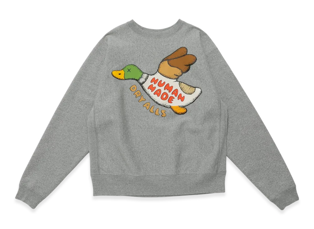 HUMAN MADE x Kaws #2 Sweatshirt "Grey"
