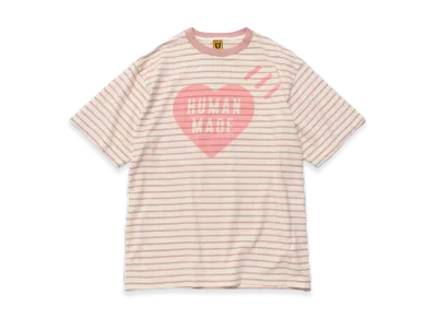 HUMAN MADE Border T-Shirt "Pink"