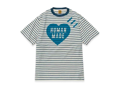 HUMAN MADE Border T-Shirt "Navy"