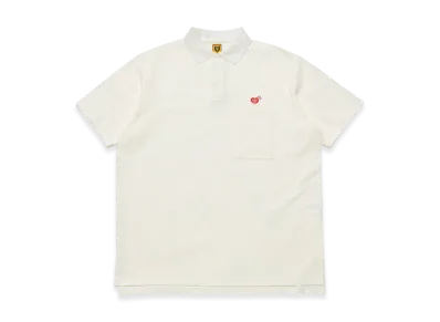 HUMAN MADE Big Polo Shirt "White"