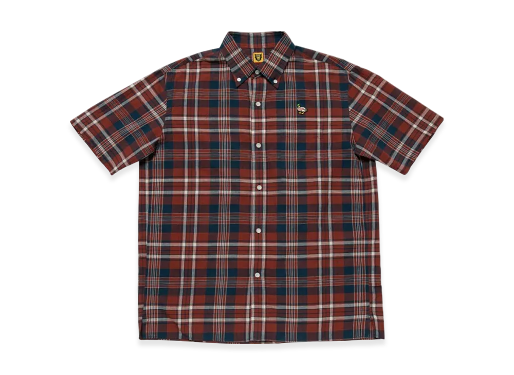 HUMAN MADE Check B.D S/S Shirt "Red"