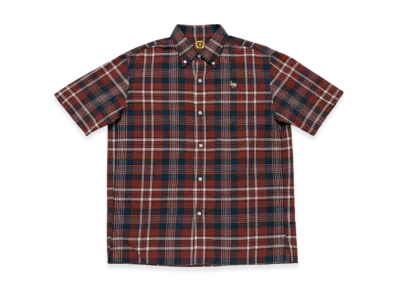 HUMAN MADE Check B.D S/S Shirt "Red"