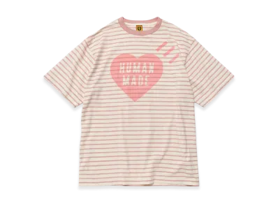 HUMAN MADE Border T-Shirt "Pink"
