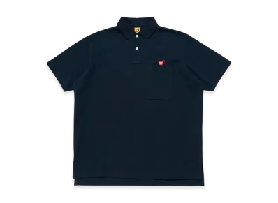 HUMAN MADE Big Polo Shirt "Navy"
