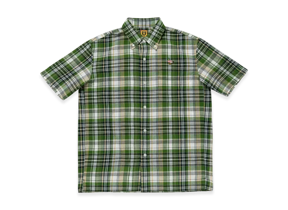 HUMAN MADE Check B.D S/S Shirt "Green"