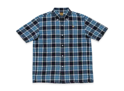 HUMAN MADE Check B.D S/S Shirt "Blue"