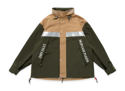 HUMAN MADE Rain Parka "Beige/Olive"