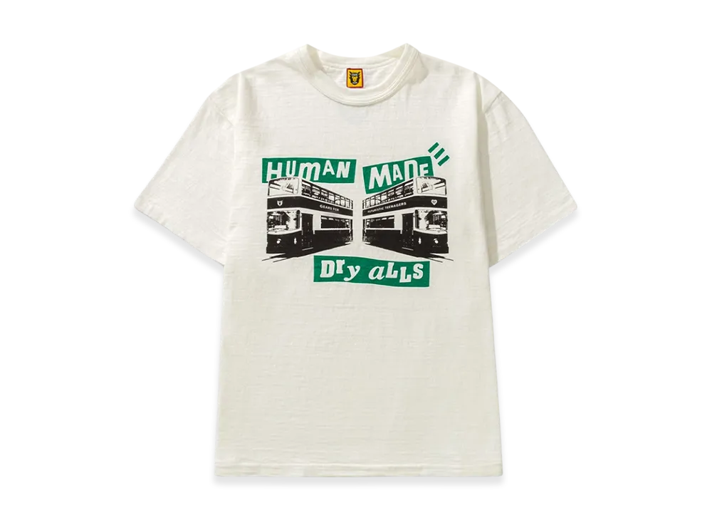 HUMAN MADE Hong Kong Tram T-Shirt HBX Exclusive "White"