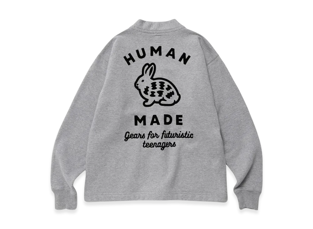 HUMAN MADE Sweat Cardigan "Gray"