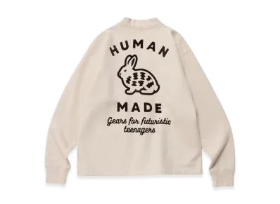 HUMAN MADE Sweat Cardigan "Beige"