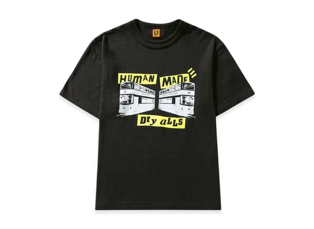 HUMAN MADE Hong Kong Tram T-Shirt HBX Exclusive "Black"