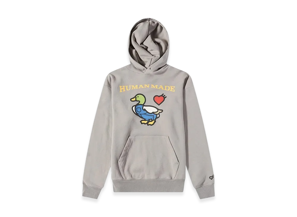 HUMAN MADE Duck Logo Hoodie "Gray"