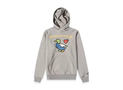 HUMAN MADE Duck Logo Hoodie "Gray"