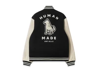 HUMAN MADE Graphic Varsity Jacket Seoul Store Exclusive "Black"