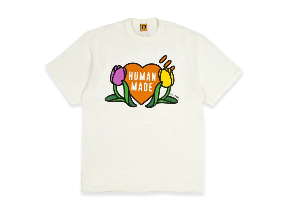 HUMAN MADE x Oallery Tulip T-Shirt "White"