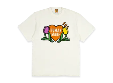 HUMAN MADE x Oallery Tulip T-Shirt "White"