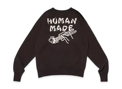 HUMAN MADE x END. Sushi Sweatshirt "Black"