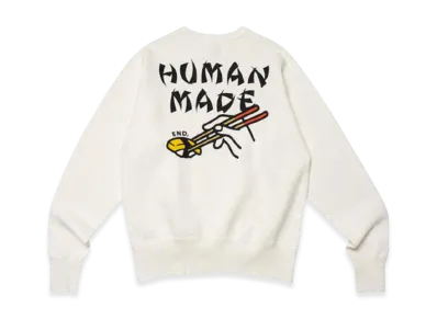 HUMAN MADE x END. Sushi Sweatshirt "White"