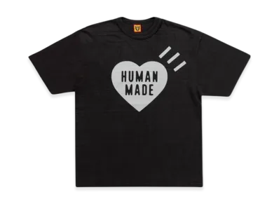 HUMAN MADE Heart T-Shirt Black Gray Sapporo Store Exclusive "Black/Gray"