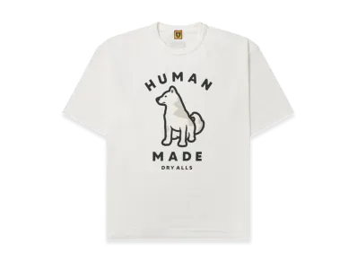 HUMAN MADE Worksout 20th Anniversary Jindo Dog Graphic T-Shirt "White"