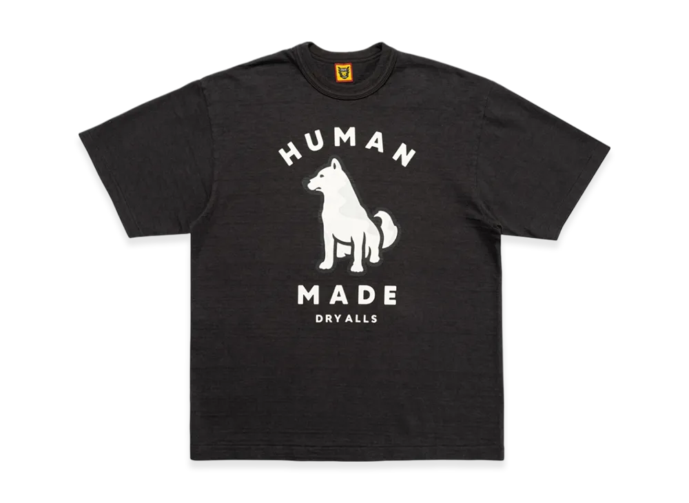 HUMAN MADE Worksout 20th Anniversary Jindo Dog Graphic T-Shirt "Black"