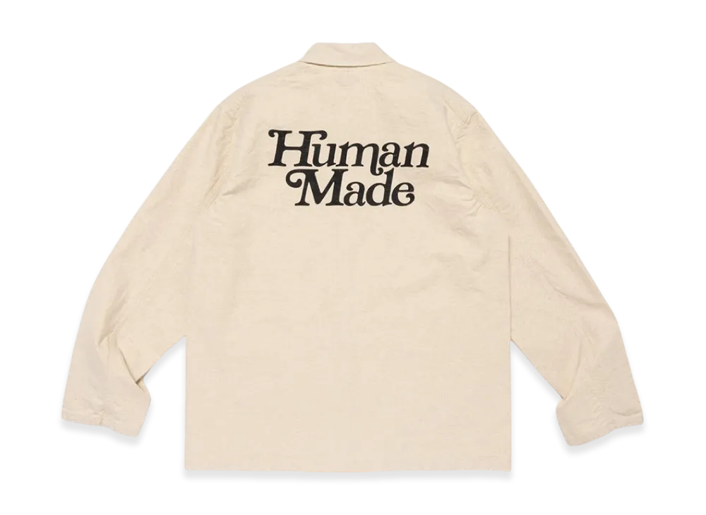 HUMAN MADE Prototype Coverall Jacket "White"