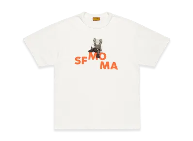 HUMAN MADE x KAWS x SFMOMA Tee "White"