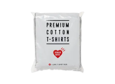 HUMAN MADE 3-Pack T-Shirt Set "Gray"