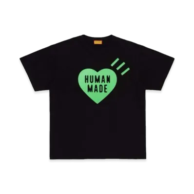HUMAN MADE Heart T-Shirt Kyoto 1928 Store Limited "Black" HM31TE052