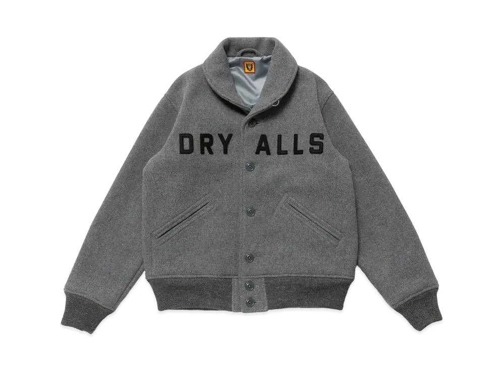 HUMAN MADE MELTON WOOL JACKET "Grey"