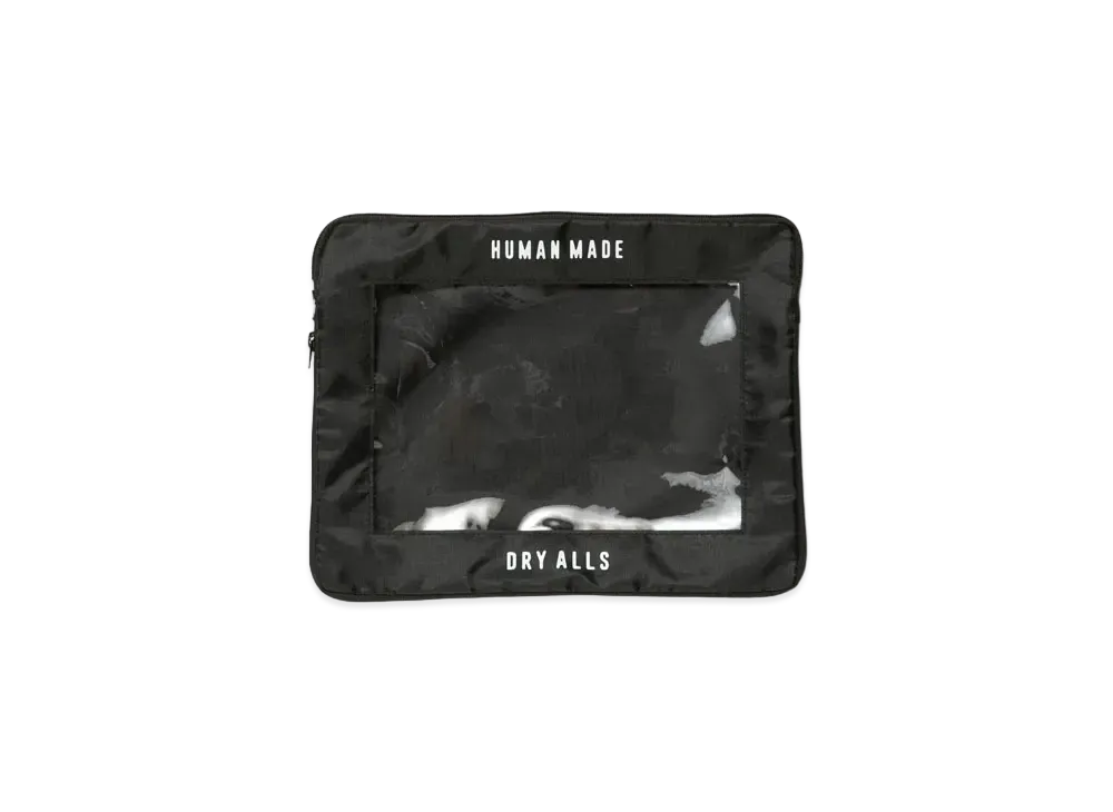 HUMAN MADE TRAVEL CASE LARGE "Black"