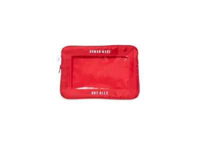 HUMAN MADE TRAVEL CASE MEDIUM "Red"