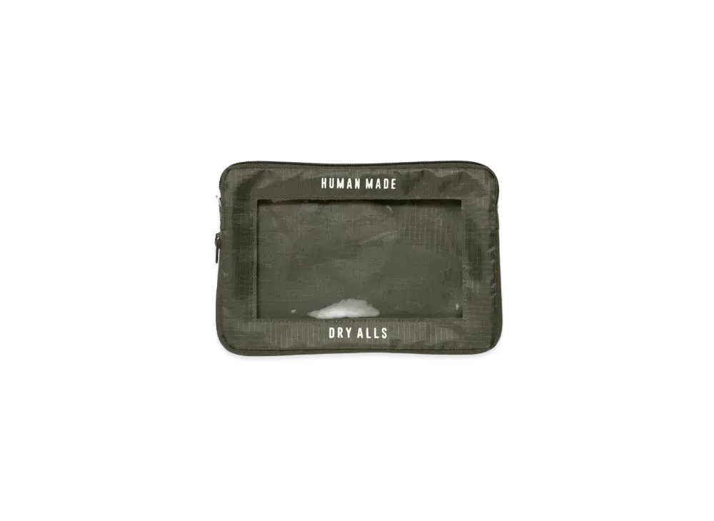 HUMAN MADE TRAVEL CASE MEDIUM "Olive Drab"