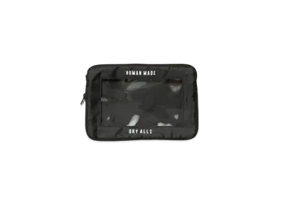 HUMAN MADE TRAVEL CASE MEDIUM "Black"