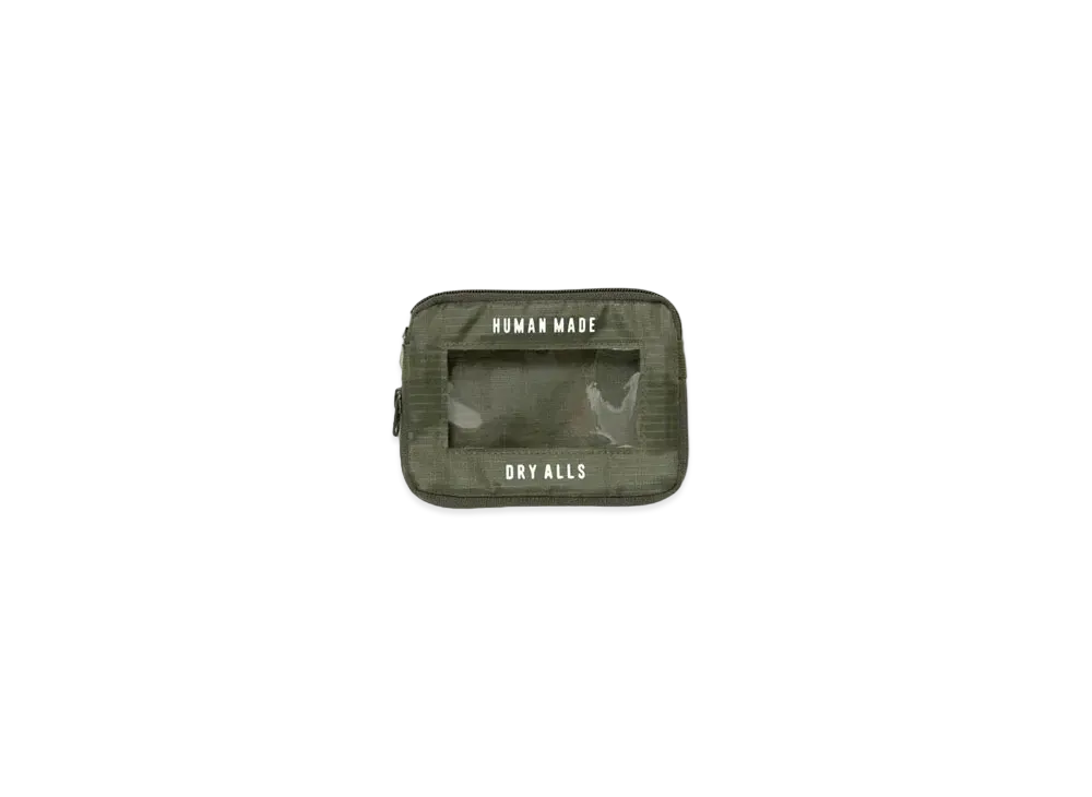 HUMAN MADE TRAVEL CASE SMALL "Olive Drab"