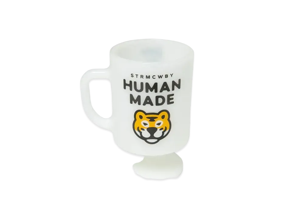 HUMAN MADE GLASS PEDESTAL MUG "White"