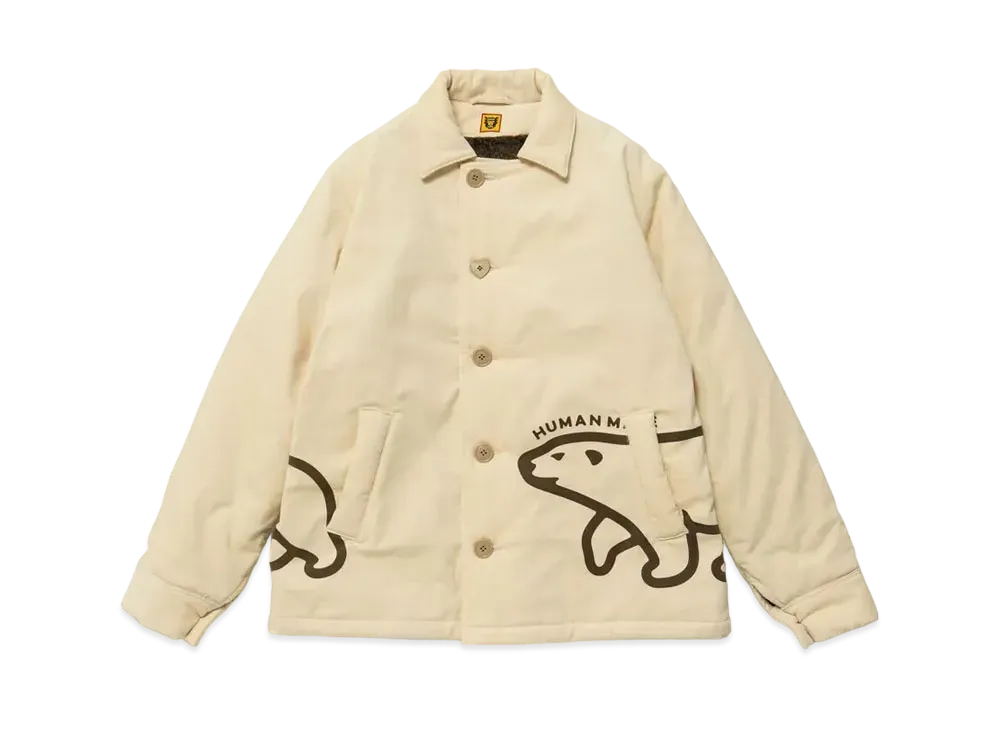 HUMAN MADE CORDUROY JACKET "White"