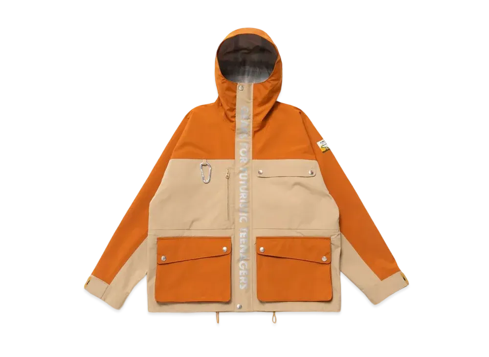 HUMAN MADE 3-LAYER SHELL JACKET "Orange"