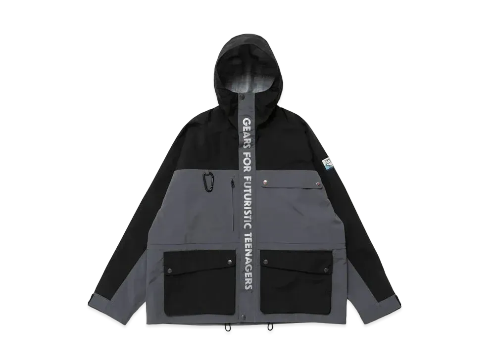 HUMAN MADE 3-LAYER SHELL JACKET "Black"