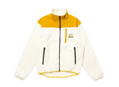 HUMAN MADE FLEECE JACKET "White"