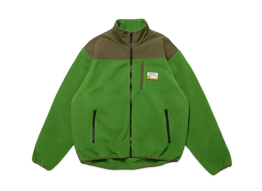 HUMAN MADE FLEECE JACKET "Green"