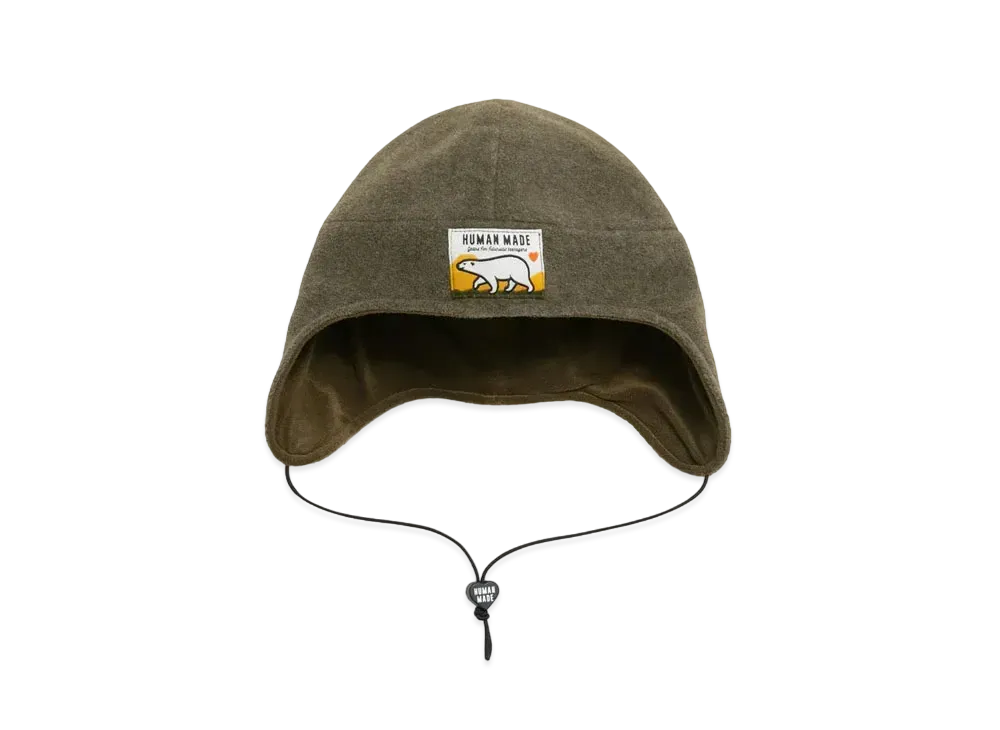 HUMAN MADE FLEECE EARFLAP HAT "Olive Drab"
