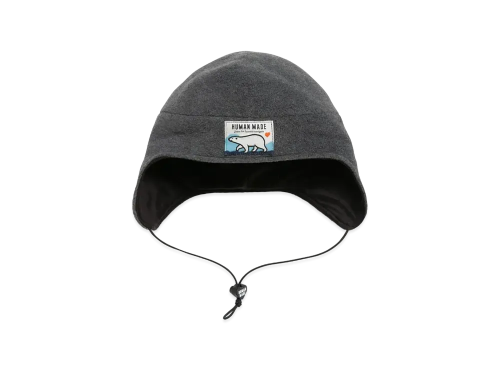 HUMAN MADE FLEECE EARFLAP HAT "Grey"